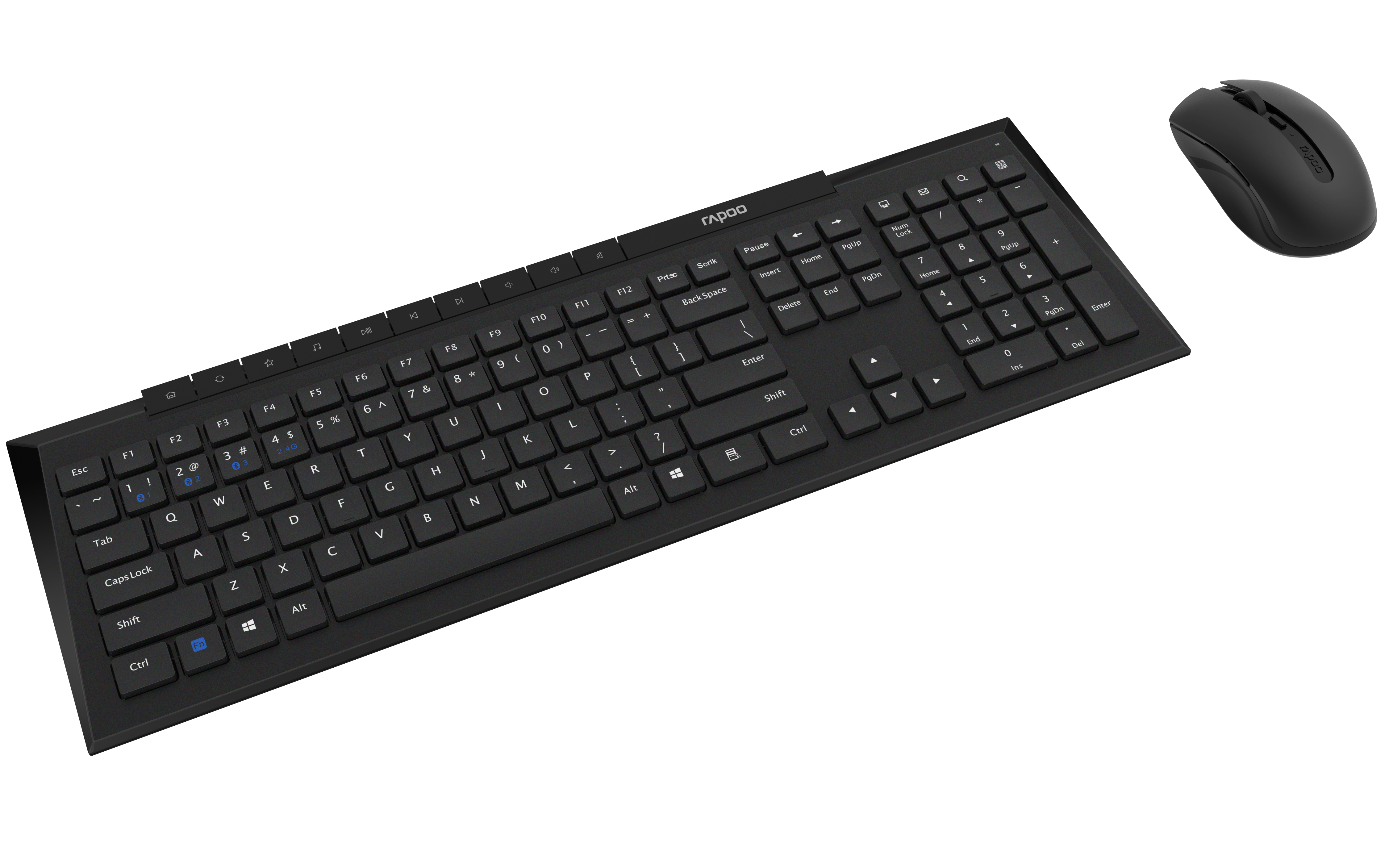 Клавиатура+мышь Rapoo 8210M Wireless (black)