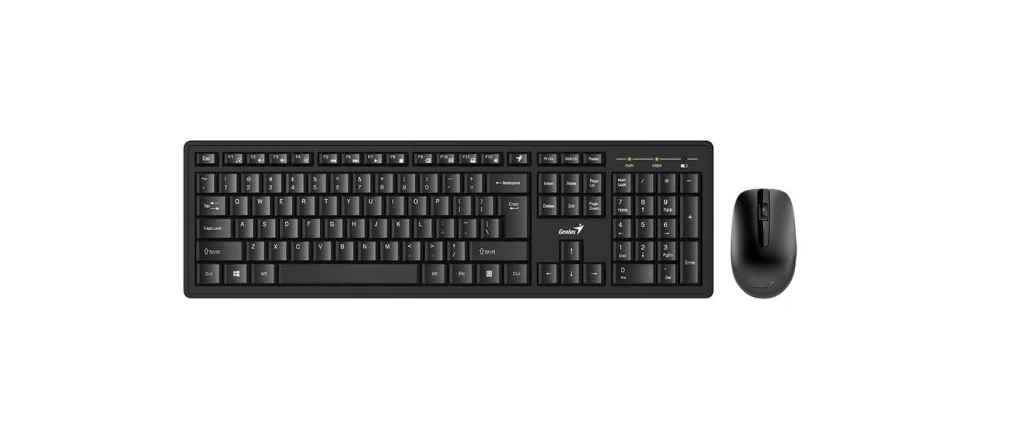 Клавиатура+мышь Genius KM-8200 Wireless (black)