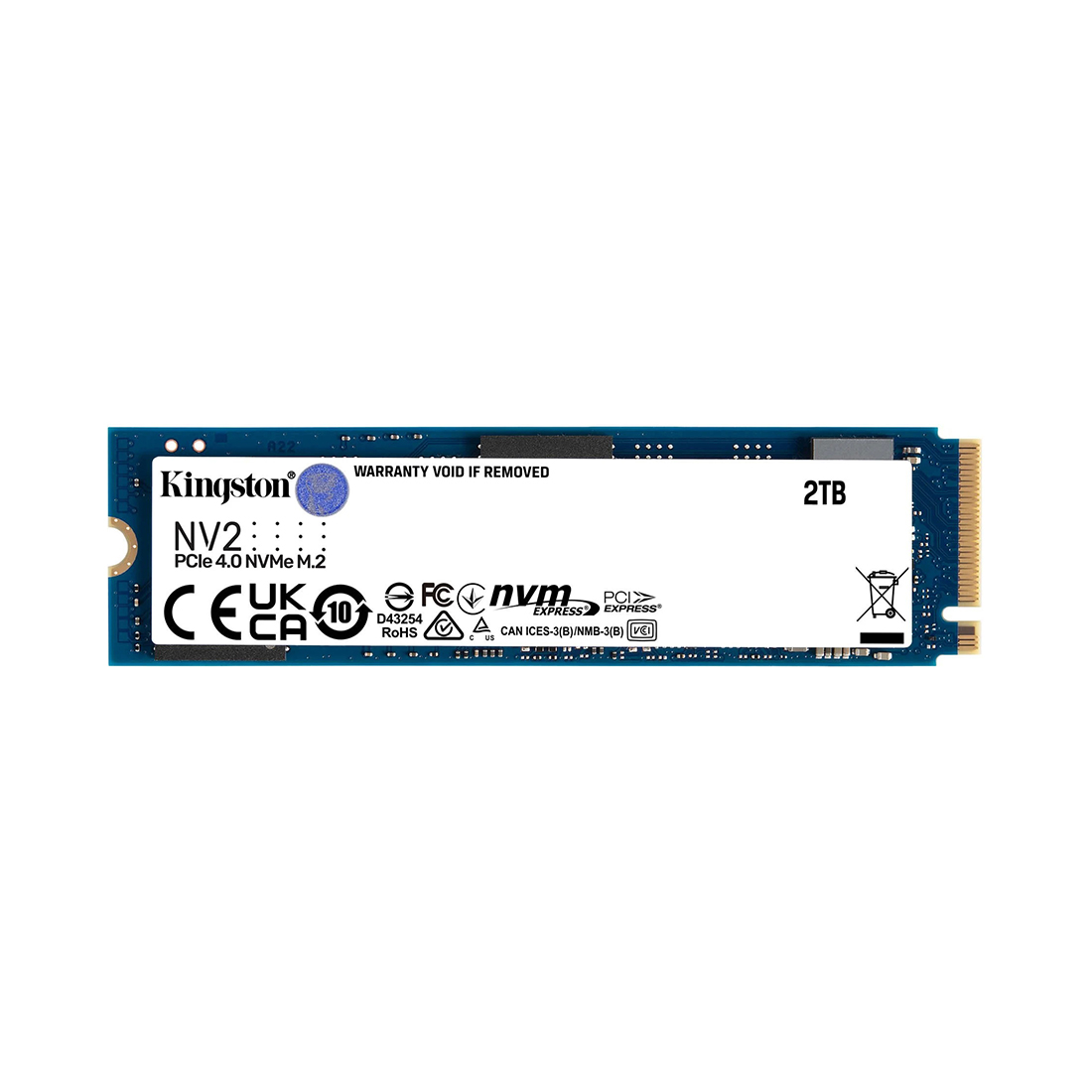 HDD SSD 2Tb Kingston M.2 PCIe 4.0 NVMe (SNV2S/2000G)