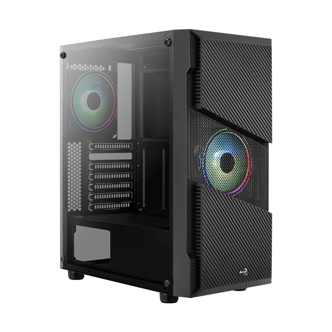 Корпус Aerocool Menace Saturn RGB-G-Bk