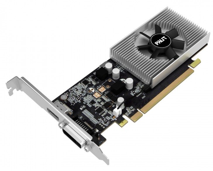 Видеокарта GeForce GT1030 2048Mb GDDR4 (Palit) (NEC103000646-1082F)