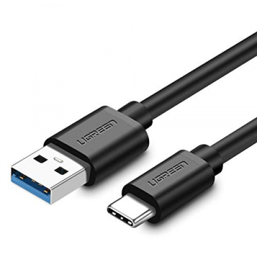Кабель USB-A to Micro USB+ USB Type-C 1m US177 (Black)