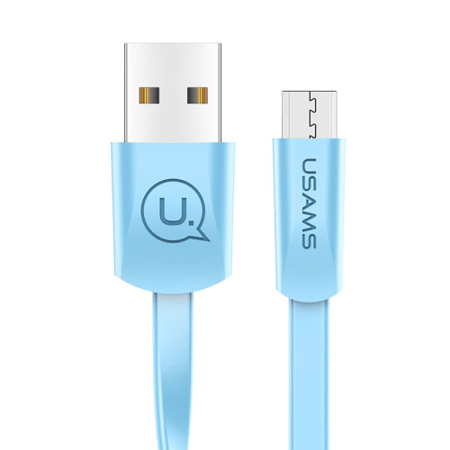 Кабель Micro USB to USB USAMS SJ201MIC04 blue